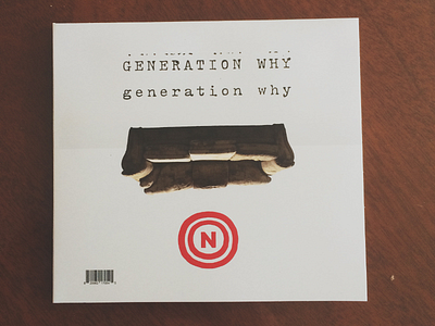 Generation Why (EP Cover) I cd ep package print record the noolands