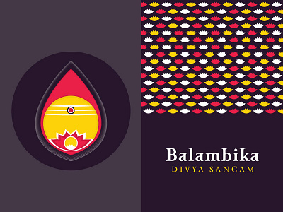 Branding for Balambika Divya Sangam (BDS) bds brand darkness divinity flame goddess identity light logo spiritual wip