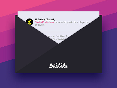 Ok, let's play a game! invite mail minimal postcard