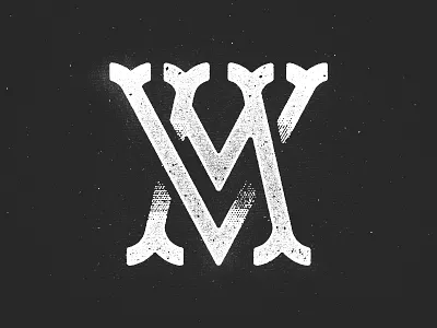 Vancouver Mounties Monogram baseball logo monogram team vancouver vm