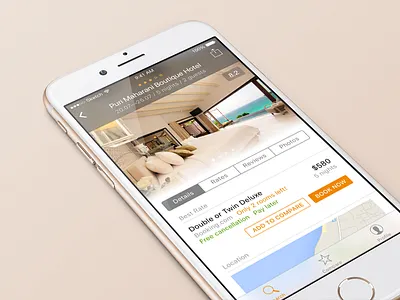 Hotellook redesign app aviasales booking hotel hotellook interface ios mobile redesign reservation travel