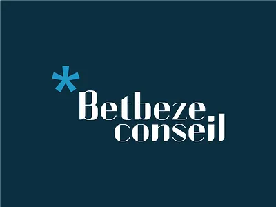 Betbeze Conseil logotype audacy brand economy logo paris