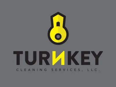 Turnkey Logo graphic design illustration logo typography