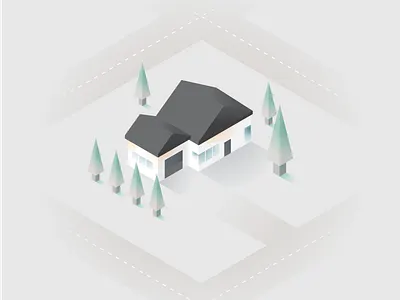 Homeillustration home illustration isometric