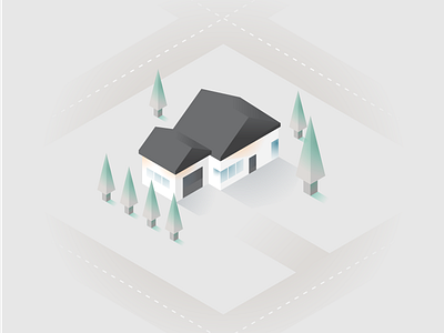 Homeillustration home illustration isometric