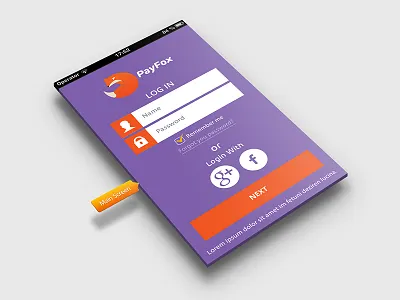 Recharge app UI app apps dashboard flat design freebie india material mockup recharge startup ui