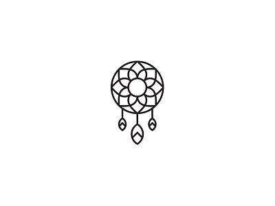 Dreamcatcher Brandmark brand branding brandmark catcher dream dreamcatcher icon identity logo mark symbol