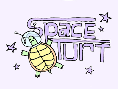 Space Turtle illustration spaceturtles