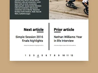 Daily UI #085 - Pagination 085 dailyui pagination ui ui design