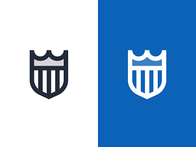 Line Shield icon illustrator line logo mark shield vector