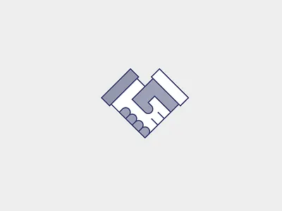 Shake on it handshake icon