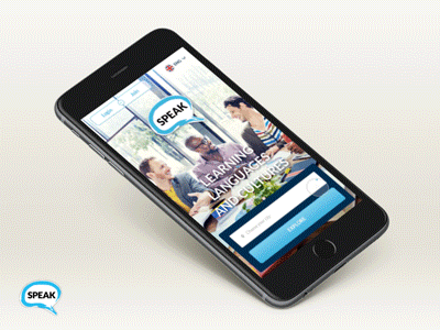 SPEAK mobile homepage exchange homepage language mobile speak
