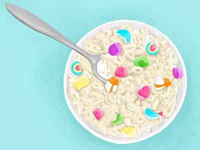 Lucky Charms sweet treat