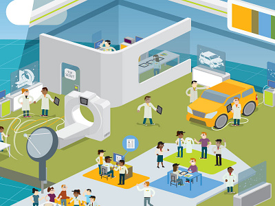 Infodesign illustration information design vector