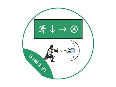 Sub Zero sticker fire sticker sub zero