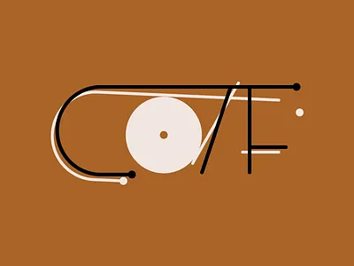 call of the free abstract branding logo mark monogram wip word mark