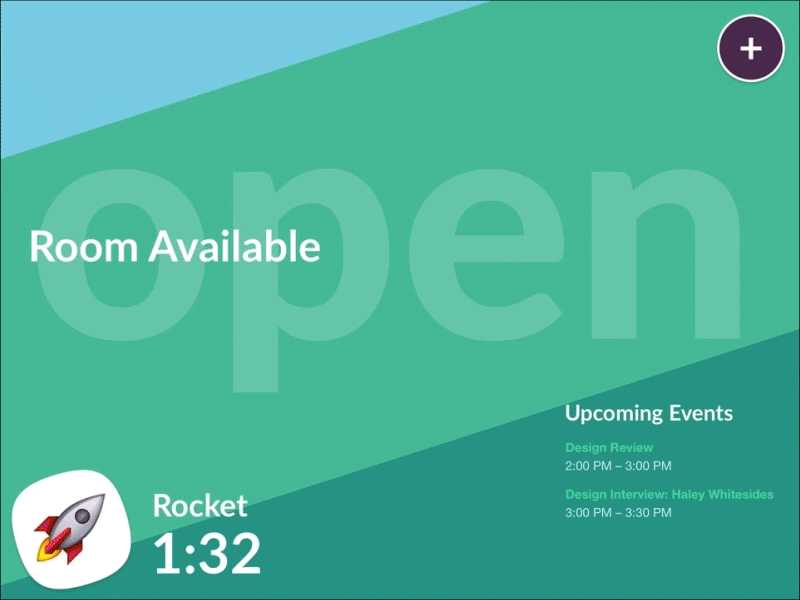 Slacking Off At Work eventboard ipad rocket ui