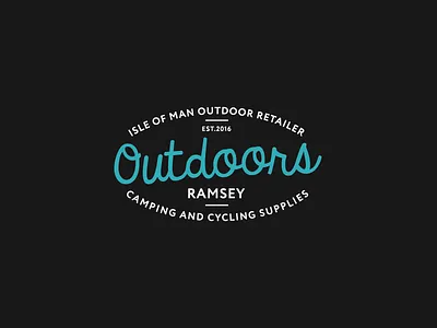 Outdoors Logo icon logo text type