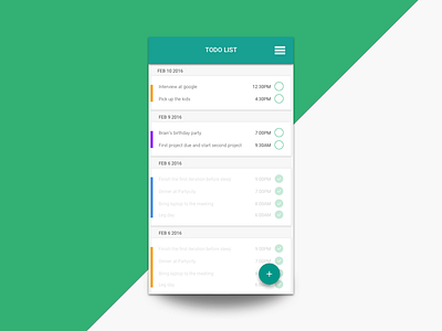 Todo List 041 41 android dailyui list remainder todo todo list