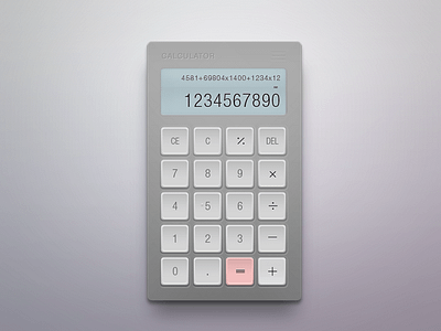 Daily UI 003 - Calculator app calculadora calculator dialy ui maths numbers