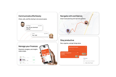 Bento Grid app landing page benefits section bento card bento grid bento layout features section ui ui design web design website features section