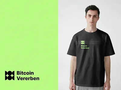 Bitcoin Vererben Branding branding logo