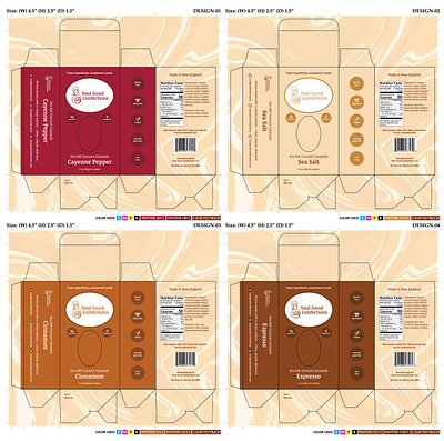 SOUL GOOD CONFECTIONS branding graphic design packaging packaging design