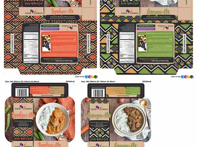 TASTE AFRICA - DESIGN branding design graphic design packaging packaging design