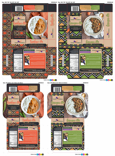 TASTE AFRICA - DESIGN branding design graphic design packaging packaging design