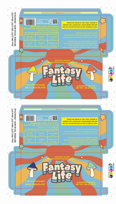 FANTASY LIFE - DESIGN branding design graphic design packaging packaging design