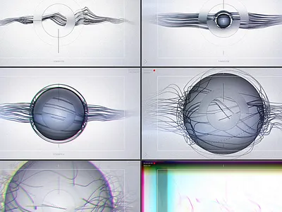 Cam 02 3d abstract ae animation cell distortion experiment frame glitch microscope