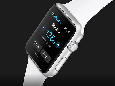 Strength tracking app for Apple Watch fitness gym strength watch workout 💪