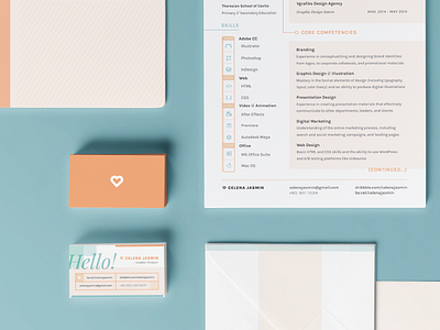 Self-branding branding business card cv resume self branding self promotion