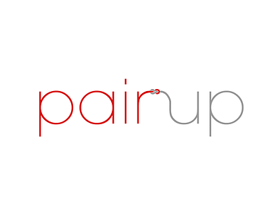 PairUp design Concept branding icon logo