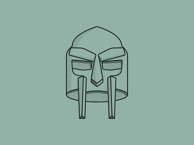 MF Doom doom halftone hiphop icon mf texture