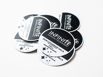 Gala Stickers gala infinite round stars sticker sticker mule