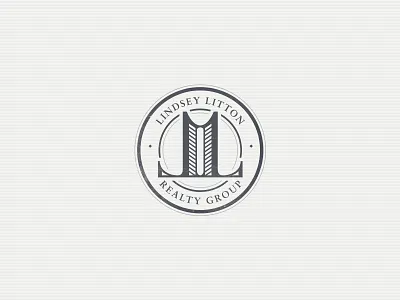 Litton Realty badge branding emblem logo monogram real estate