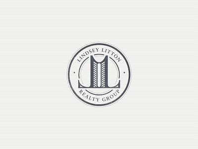 Litton Realty badge branding emblem logo monogram real estate