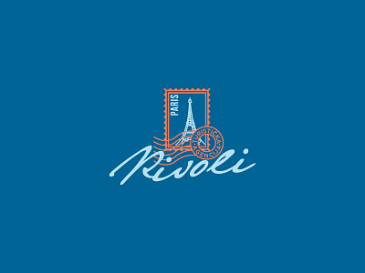 Rivoli agency icon logo mark paris rivoli town travel