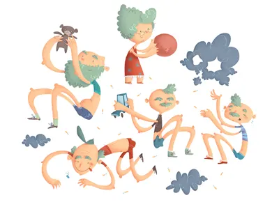 Don't Smoke Near The Playgrounds anti smoking campaign characters children cigarettes illustration old people smoke