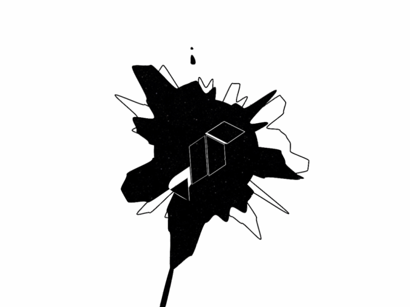 Alchemy Reel Intro 2d 3d animation black design intro mograph reel shape layers white