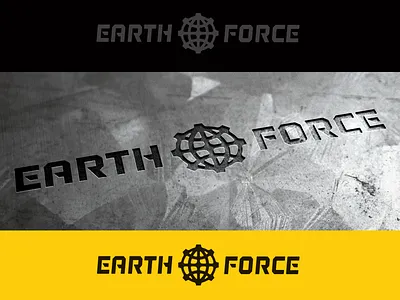 EarthForce bruner earth equipment gear logo mechanical mike