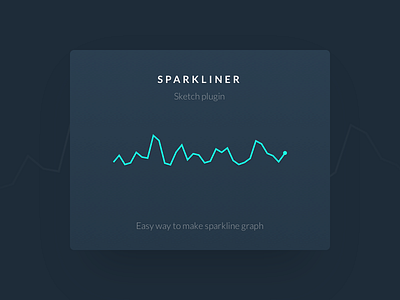 Sparkliner chart data graph json line plugin sketch sparkline statistics stats ui