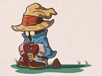 Vivi final fantasy final fantasy ix illustration illustrator relax relaxing san diego vector