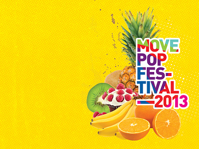 Move Pop Festival | Logo branding festival logo move music pop