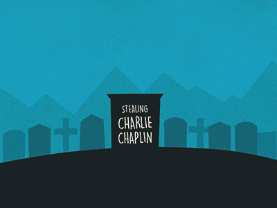 Charlie Chaplin Doco Titles animation art direction design film titles illustration motion graphics music silhouettes textures