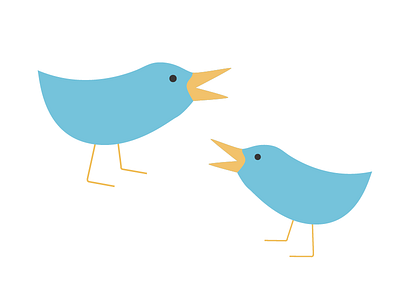 Bird pals bird birdie blue chirp squawk tweet