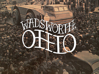 Wadsworth antarctic filter handlettering hometown lettering ohio snapchat type typography