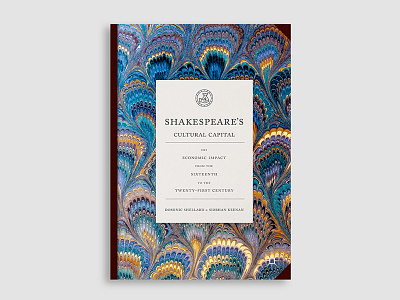 Shakespeare's Cultural Capital book book cover design cover cover design historical illustration typography