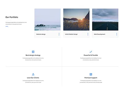 Working on New Business Wordpress Theme business clean envato fxoffice material portfolio services theme web design wordpress